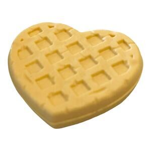 American Girl Doll Waffle Heart Shaped Breakfast Food Toy Accessory New